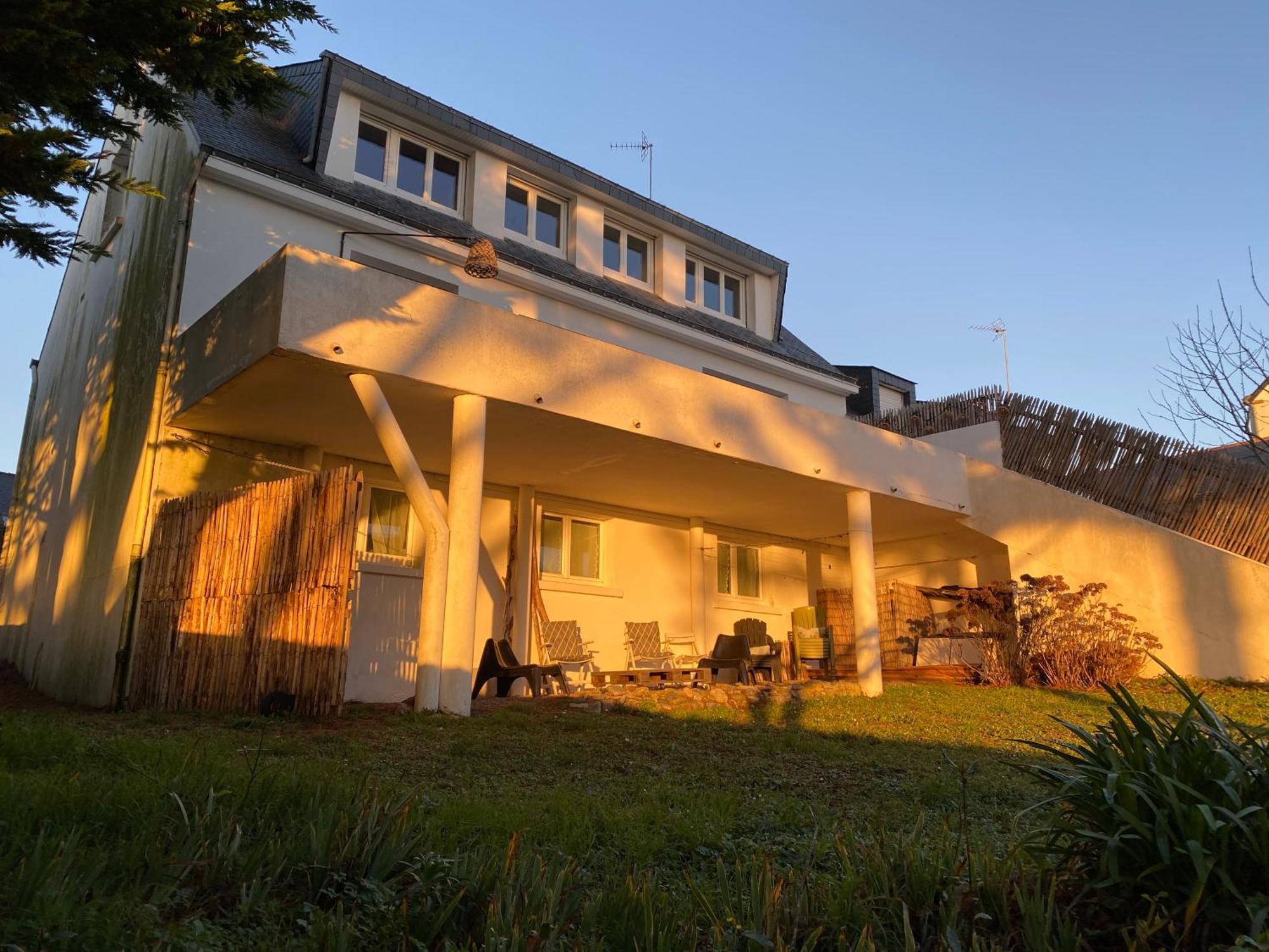 Villa Vieilles Vignes Vue Mer Billiers Exteriör bild