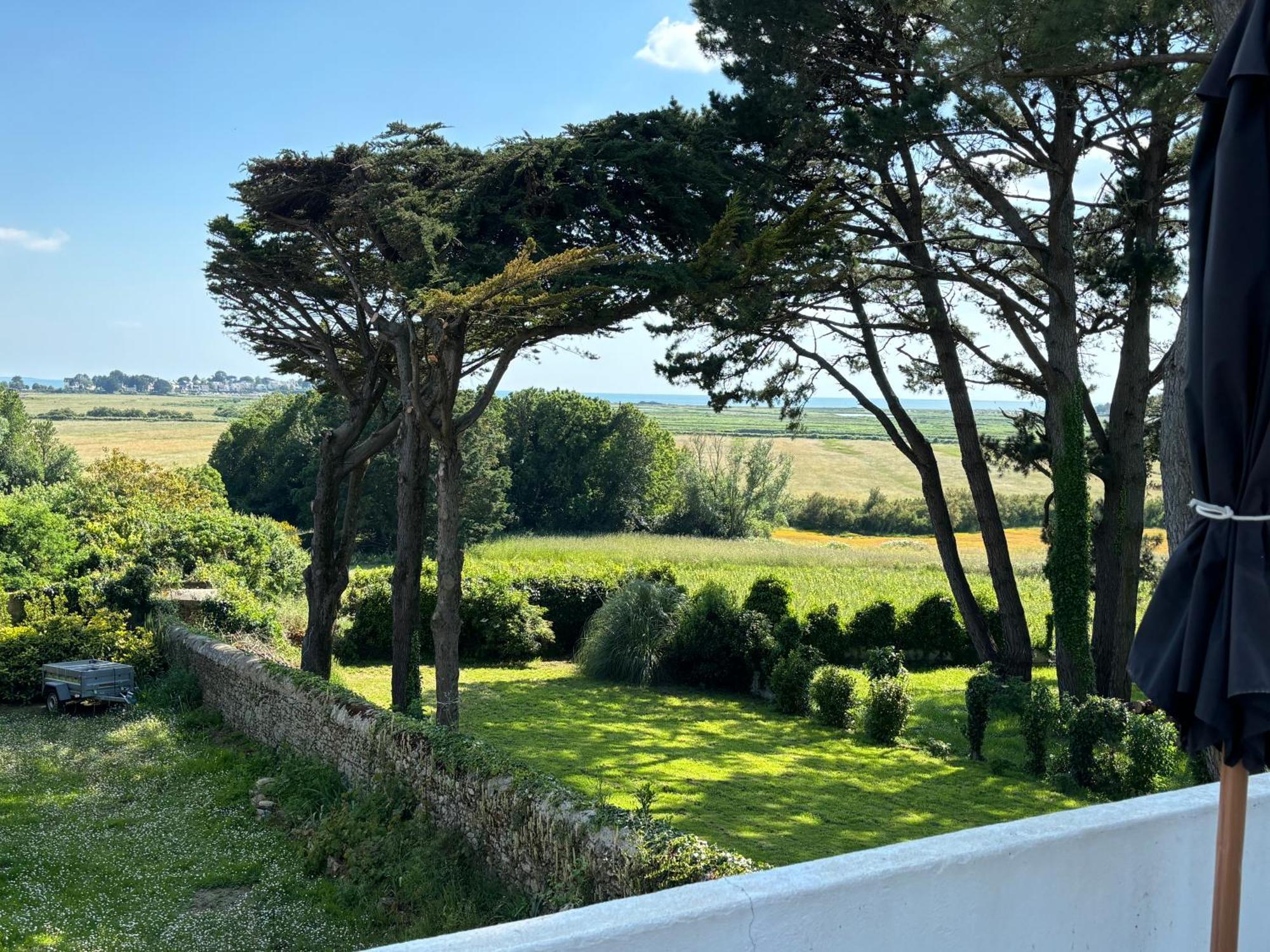 Villa Vieilles Vignes Vue Mer Billiers Exteriör bild