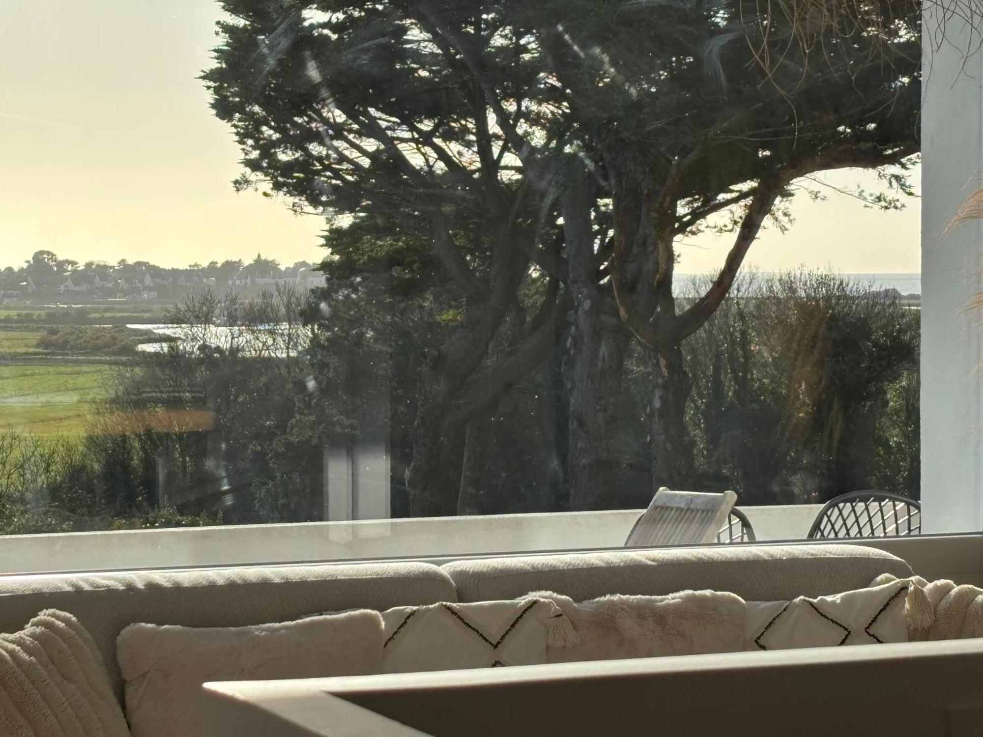 Villa Vieilles Vignes Vue Mer Billiers Exteriör bild